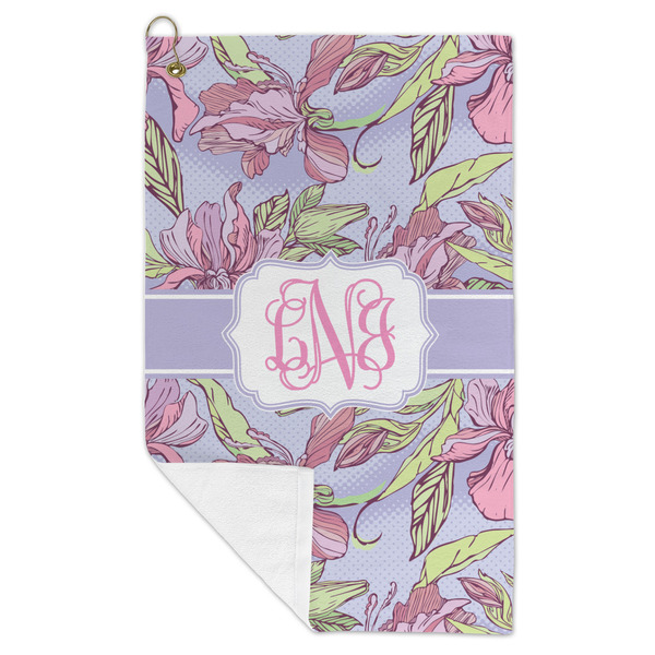 Orchids Microfiber Golf Towels - FOLD