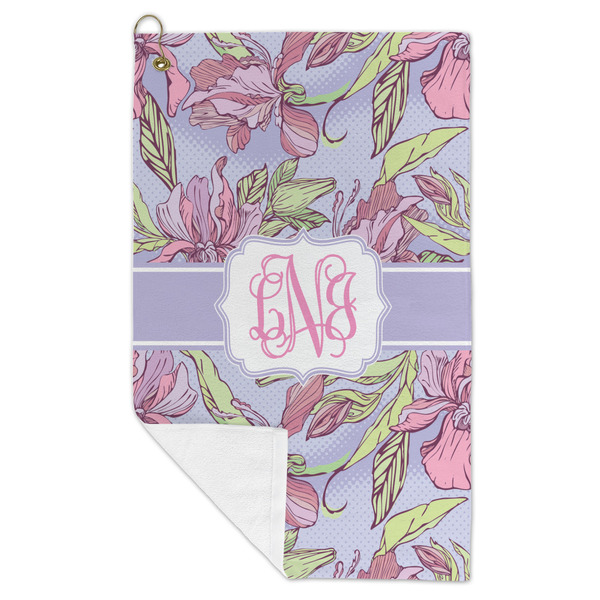 Orchids Microfiber Golf Towels - FOLD
