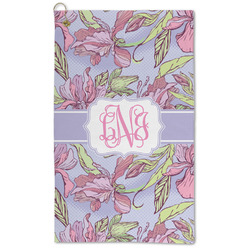 Orchids Microfiber Golf Towel - Large (Personalized)