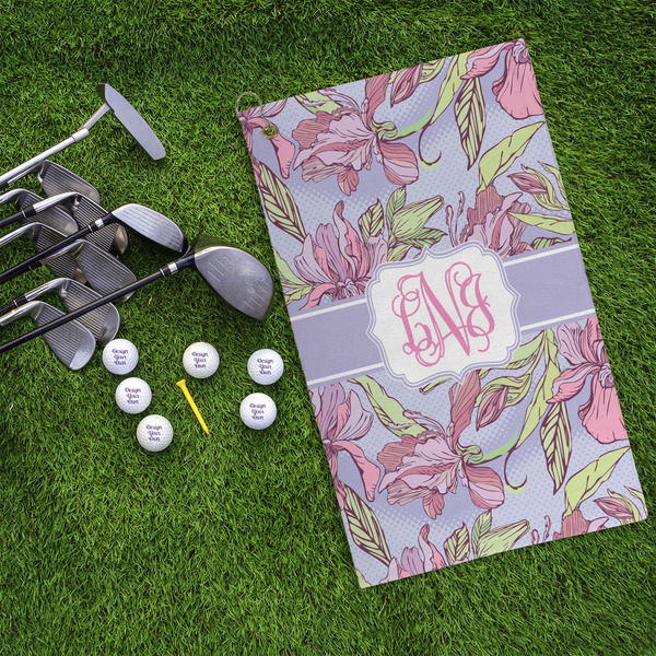 Orchids Microfiber Golf Towels - LIFESTYLE