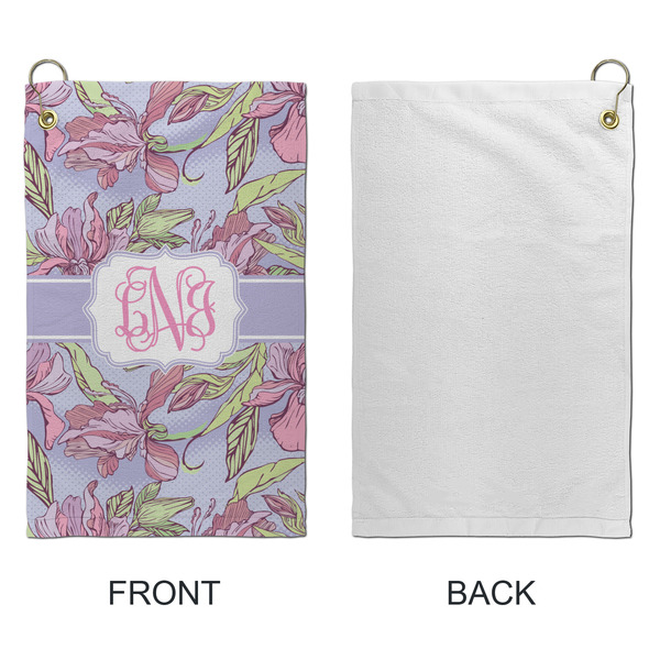 Orchids Microfiber Golf Towels - Small - APPROVAL