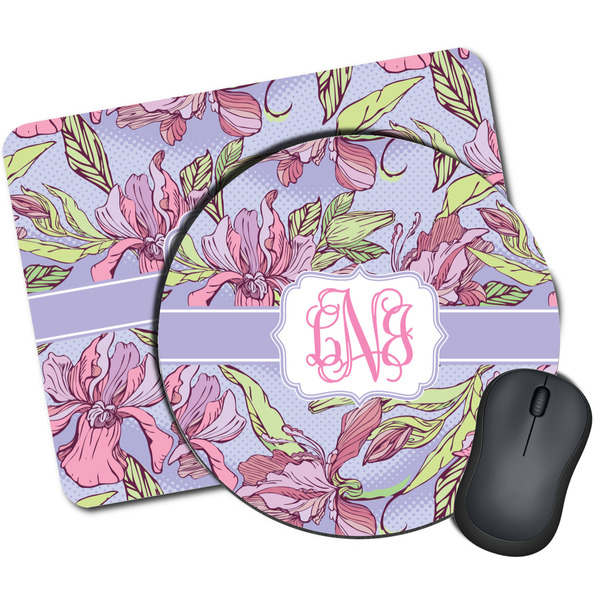 Custom Orchids Mouse Pad (Personalized)