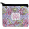 Orchids Neoprene Coin Purse - Front