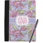 Orchids Notebook Padfolio - Large w/ Monogram