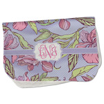 Orchids Burp Cloth - Fleece w/ Monogram