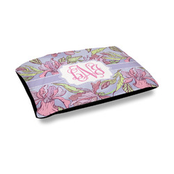 Orchids Outdoor Dog Bed - Medium (Personalized)