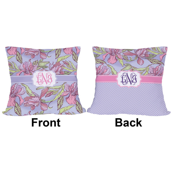 Orchids Outdoor Pillow - 16x16