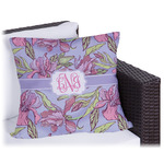 Orchids Outdoor Pillow - 16" (Personalized)