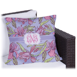 Orchids Outdoor Pillow (Personalized)