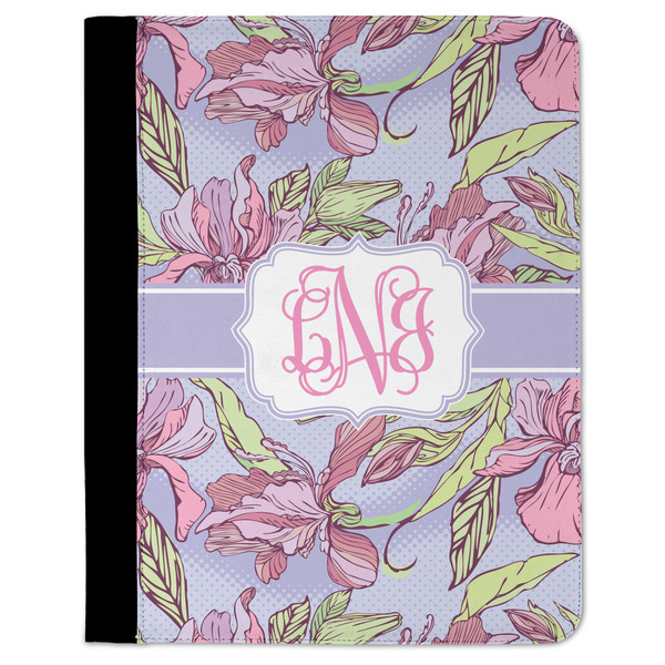 Custom Orchids Padfolio Clipboard (Personalized)