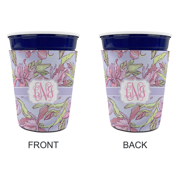 Orchids Party Cup Sleeves - without bottom - Approval