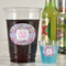 Orchids Party Cups - 16oz - In Context