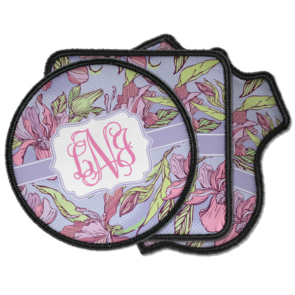Custom Orchids Iron on Patches (Personalized)