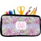Orchids Neoprene Pencil Case - Small w/ Monogram