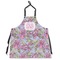 Orchids Apron Without Pockets w/ Monogram