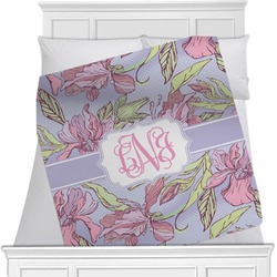 Orchids Minky Blanket (Personalized)