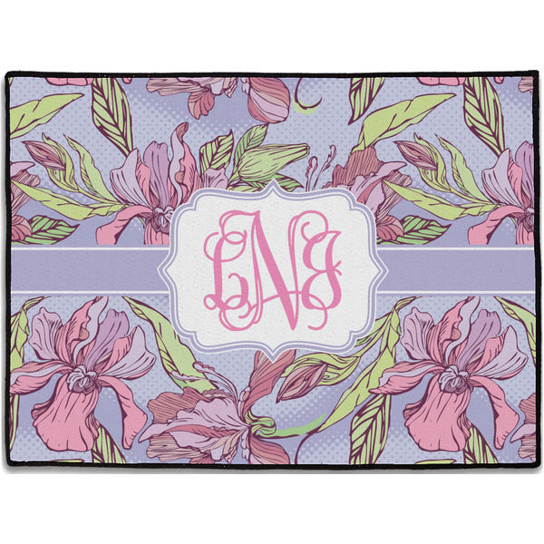 Custom Orchids Door Mat (Personalized)