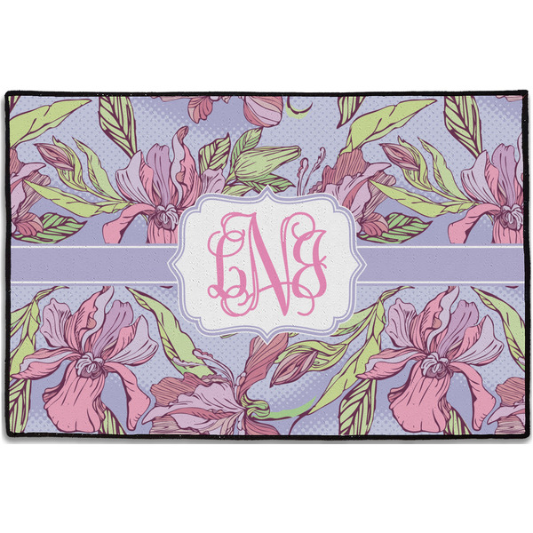 Orchids Personalized Door Mat - 36x24 (APPROVAL)
