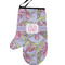 Orchids Personalized Oven Mitt - Left