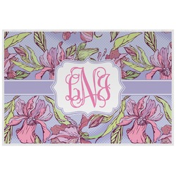 Orchids Laminated Placemat w/ Monogram