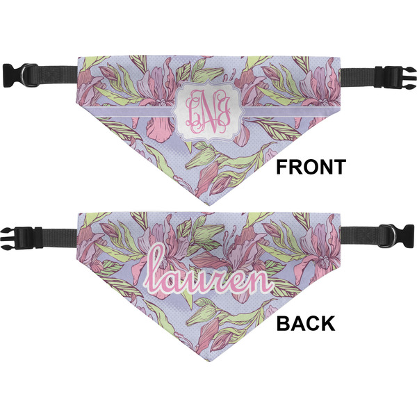 Orchids Pet Bandana Approval