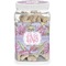 Orchids Dog Treat Jar (Personalized)