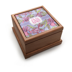 Orchids Pet Urn w/ Monogram