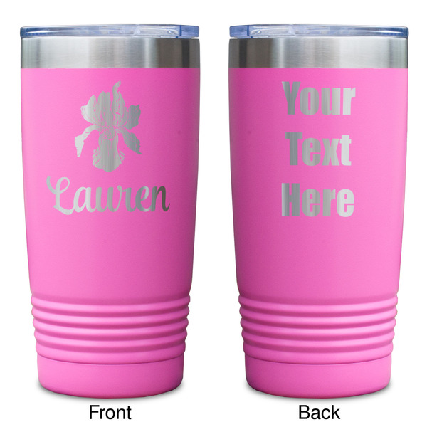 Orchids Pink Polar Camel Tumbler - 20oz - Double Sided - Approval