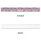 Orchids Plastic Ruler - 12" - APPROVAL