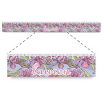 Orchids Plastic Ruler - 12" (Personalized)