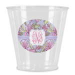 Orchids Plastic Shot Glass (Personalized)