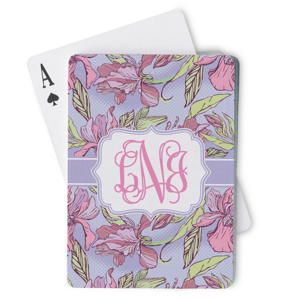Custom Orchids Playing Cards (Personalized)
