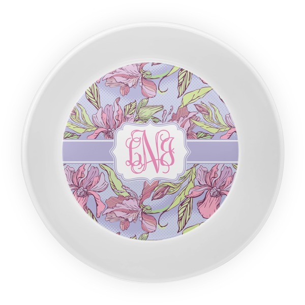 Orchids Melamine Bowl - Center