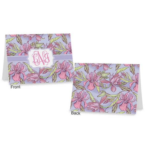 Orchids Postcard - Front and Back