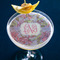 Orchids Printed Drink Topper - XLarge - In Context