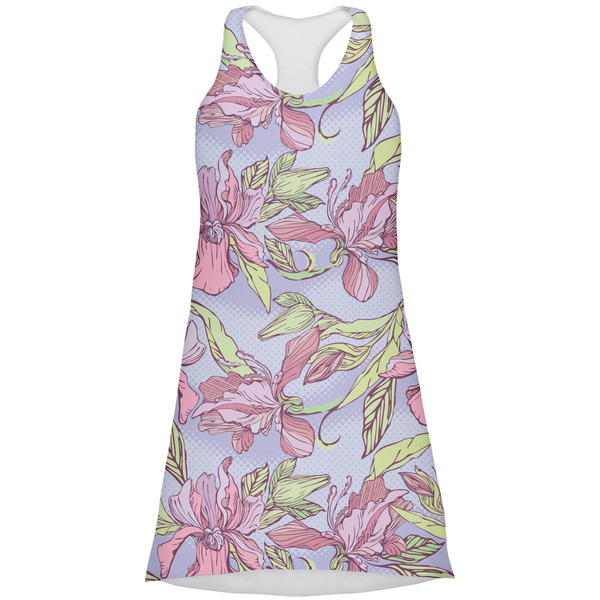 Custom Orchids Racerback Dress - X Large
