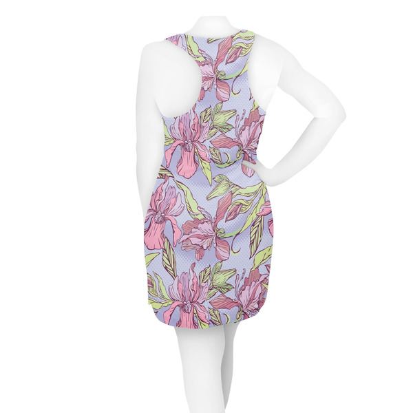 Orchids Racerback Dress - On Model - Back