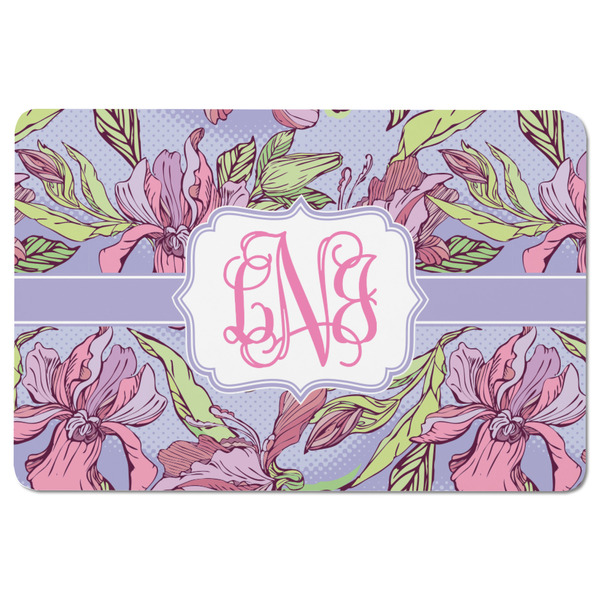 Orchids Rectangular Fridge Magnet - FRONT