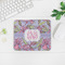 Orchids Rectangular Mouse Pad - LIFESTYLE 2