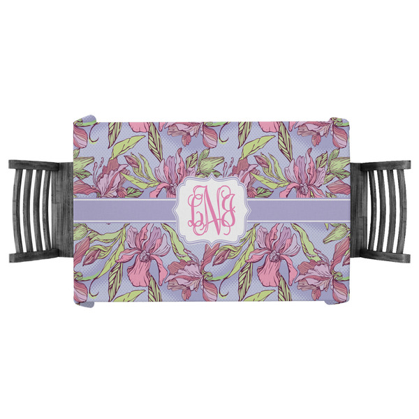 Custom Orchids Tablecloth - 58"x58" (Personalized)