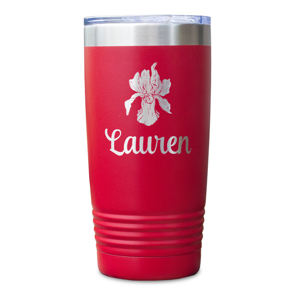 Orchids Red Polar Camel Tumbler - 20oz - Single Sided - Approval