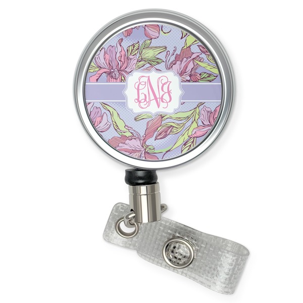 Custom Orchids Retractable Badge Reel (Personalized)