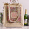 Orchids Reusable Cotton Grocery Bag - In Context