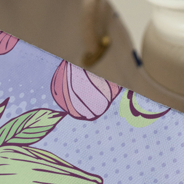 Orchids Large Rope Tote - Close Up View