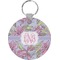 Orchids Round Keychain (Personalized)
