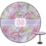 Orchids Round Table - 24" (Personalized)