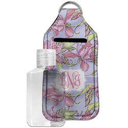 Orchids Hand Sanitizer & Keychain Holder - Large (Personalized)