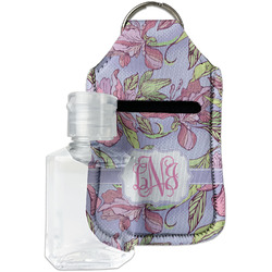 Orchids Hand Sanitizer & Keychain Holder - Small (Personalized)