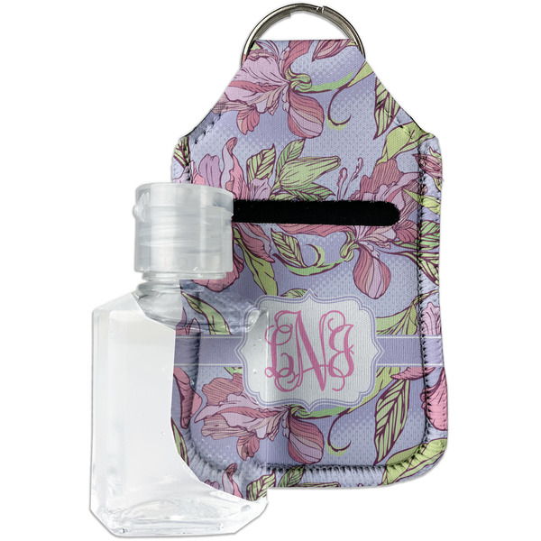 Custom Orchids Hand Sanitizer & Keychain Holder (Personalized)