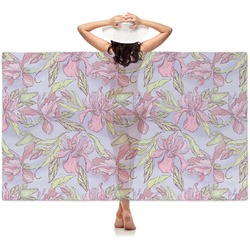 Orchids Sheer Sarong